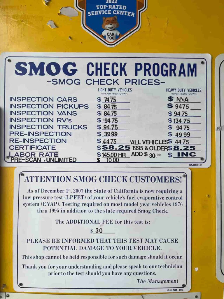 Smog Check Lodi